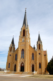 Holy Cross Church in Pfeifer, Kansas