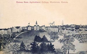 Kansas State Agricultural College is now called Kansas State University.