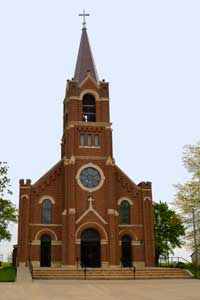 Summerfield, Kansas Church by Kathy Weiser-Alexander.