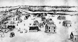 Lawrence, Kansas in 1854.
