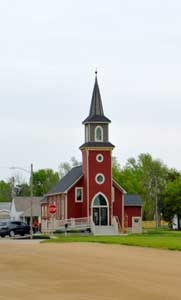 A historic church in Home, Kansas has not become a retail operation by Kathy Weiser-Alexander.