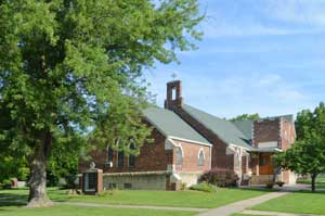 Methodist Church in Florence, Kansas today by Kathy Weiser-Alexander.