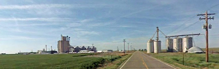 Ryus, Kansas courtesy Google Maps.
