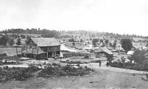 Camp Saunders, Kansas 1856