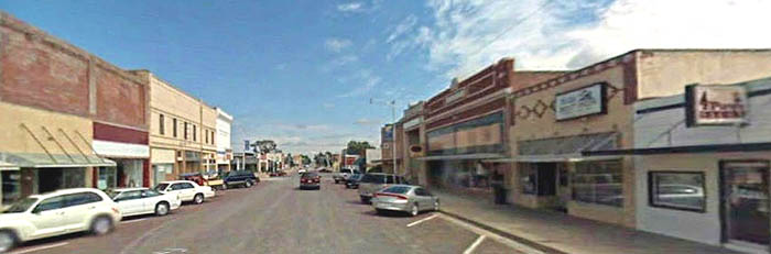 Ellis, Kansas Business District courtesy Google Maps. Ellis, Kansas Business District courtesy Google Maps.