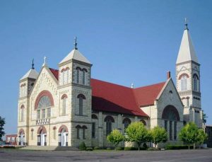 St. Mary's Catholic Church in Ellis, Kansas.