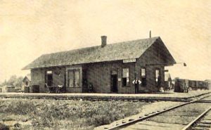 Severy, Kansas Railroad Depot.