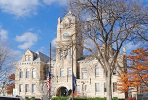 Riley County Courthouse in Manhattan, Kansas by Kathy Alexander.