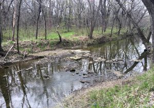 Mine Creek near Pleasanton, Kansas.