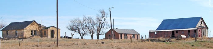 An old homestead in Logan County, Kansas, by Kathy Alexander.