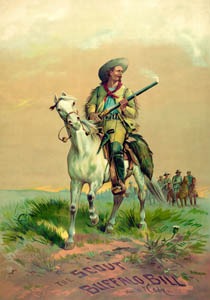 Buffalo Bill Cody, Scout by the Forbes Company, 1872.
