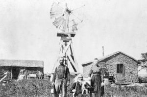 Sod Home in Thomas County, Kansas 1885.