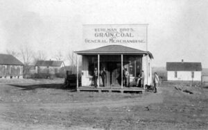 General Store in Bonita, Kansas about 1905, courtesy Johnson County Museum.