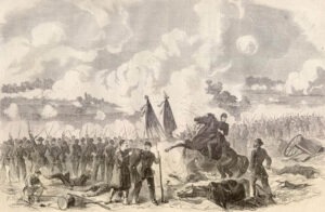 Battle of Gaines Mill, Virginia.