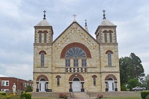 St. Mary's Church in Ellis, Kansas by Kathy Alexander.