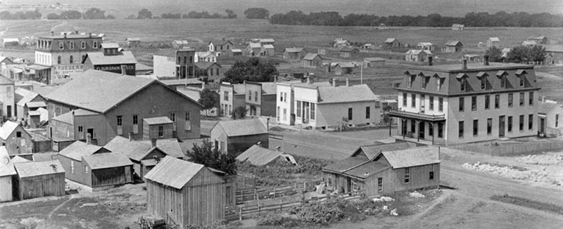 Hays, Kansas 1885.