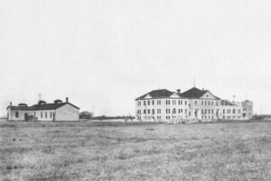 Kansas Normal School, Hays Kansas, about 1907.