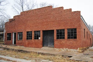 Old business building in Fulton, Kansas by Kathy Alexander.