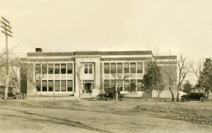 Glasco, Kansas Rural Highschool, 1922.