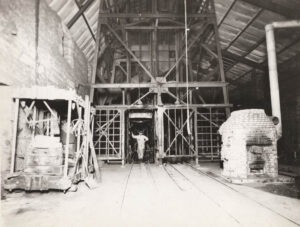 Coal Mine at Kansas State Penitentiary in Lansing, Kansas.