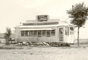 One of the Chingawassa Belt Line train cars became the Owl Cafe in Marion, Kansas. It is gone today.