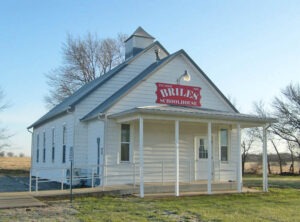Briles School, Franklin County, Kansas.