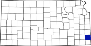 Crawford, County Kansas Location.