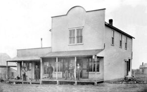 Dunavant, Kansas Street Scene about1890