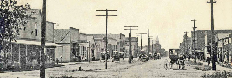 Frontenac, Kansas Street, early 1900s.