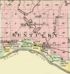 Kentucky Township, Jefferson County, Kansas, 1887.