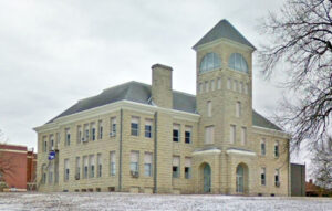 Hill school in Marion, Kansas courtesy Google Maps.