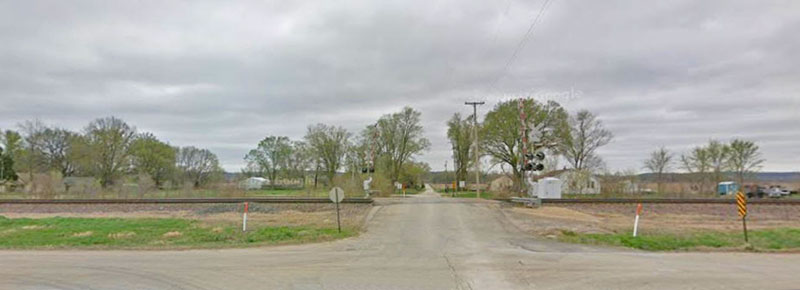 Newman, Kansas today courtesy Google Maps.