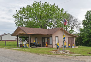 Minion Station in Rock Creek, Kansas by Kathy Alexander.