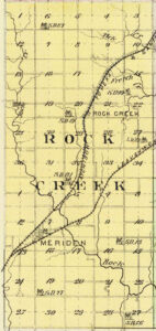 Rock Creek Township, Jefferson County, Kansas., 1887.
