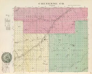Cheyenne_County by L.H. Everts & Co, 1887