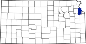 Leavenworth County, Kansas Location
