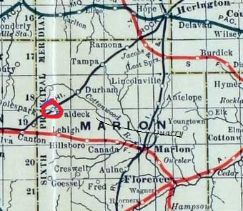1915 Railroad Map
