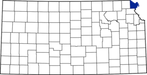 Doniphan County, Kansas location.