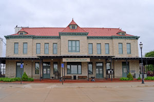Depot Museum in Ottawa, Kansas by Kathy Alexander.