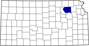 Pottawatomie County, Kansas location.