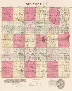Sumner County, Kansas by L.H. Everts & Co, 1887