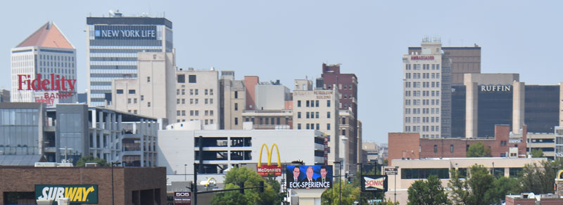 Wichita, Kansas skyline by Kathy Alexander.