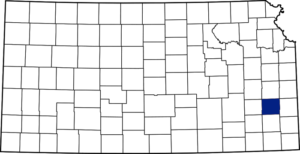Allen County, Kansas Location