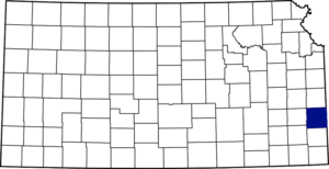 Bourbon County, Kansas Location