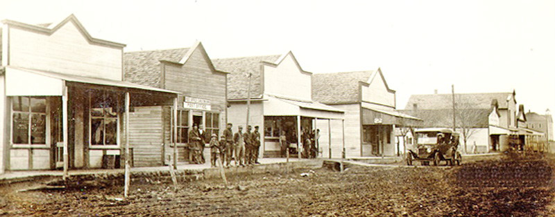 Carlton, Kansas in 1915.