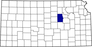 Dickinson County, Kansas location.