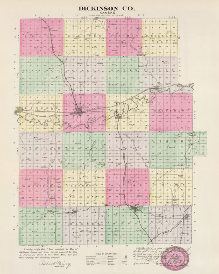 Dickinson County, Kansas Legends of Kansas