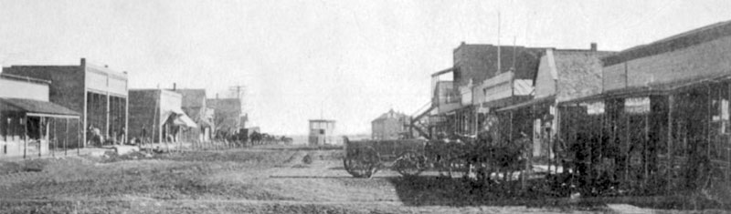 Elsmore, Kansas about 1890.