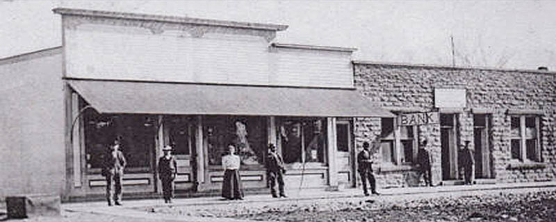 Hiattville, Kansas about 1900