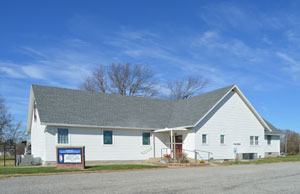 The Methodist Church in Hiattville, Kansas is still active., by Kathy Alexander.